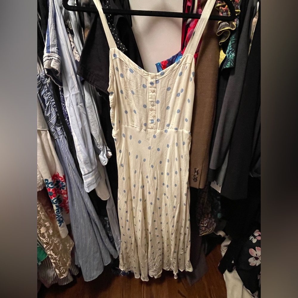 Zara polka dot dress